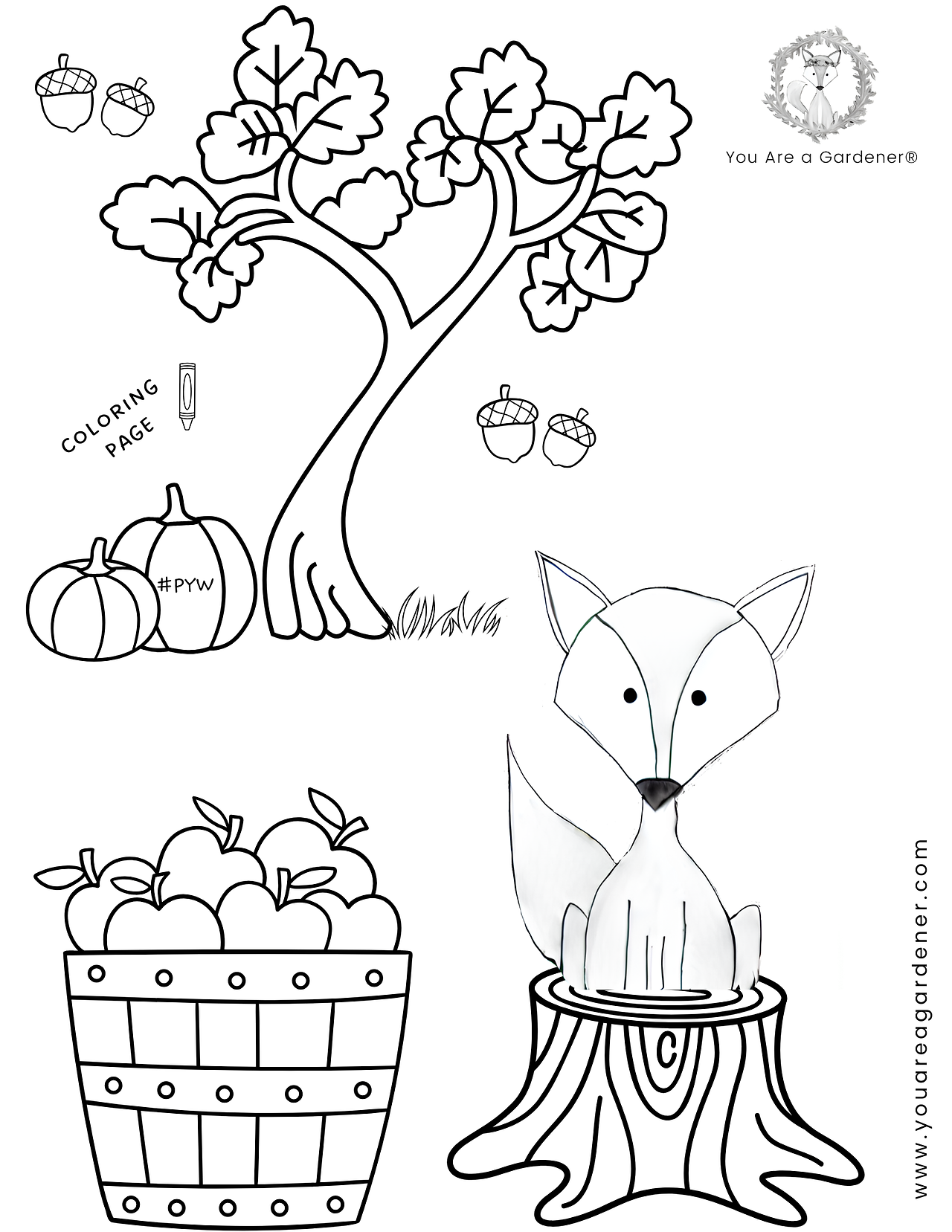 coloring page for kids mental health
