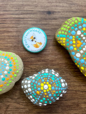 Painted Mandala Stone Craft & Meditation