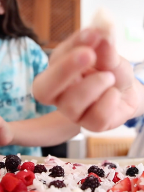Fruity Frozen Yogurt Berry Bark