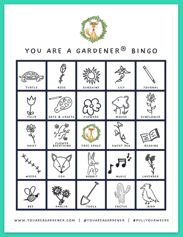 Gardener Bingo