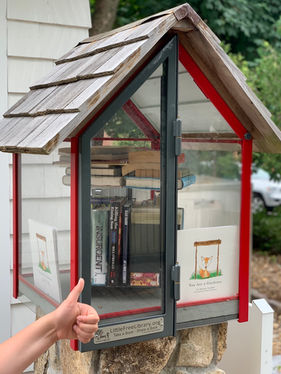 Spreading Seeds at the Little Free Library