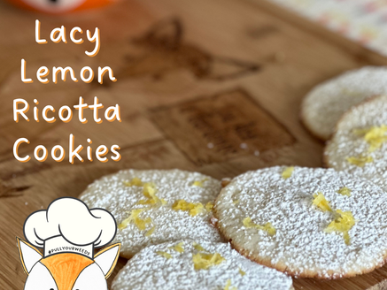 What's Cookin' : Lacy Ricotta Lemon Cookies