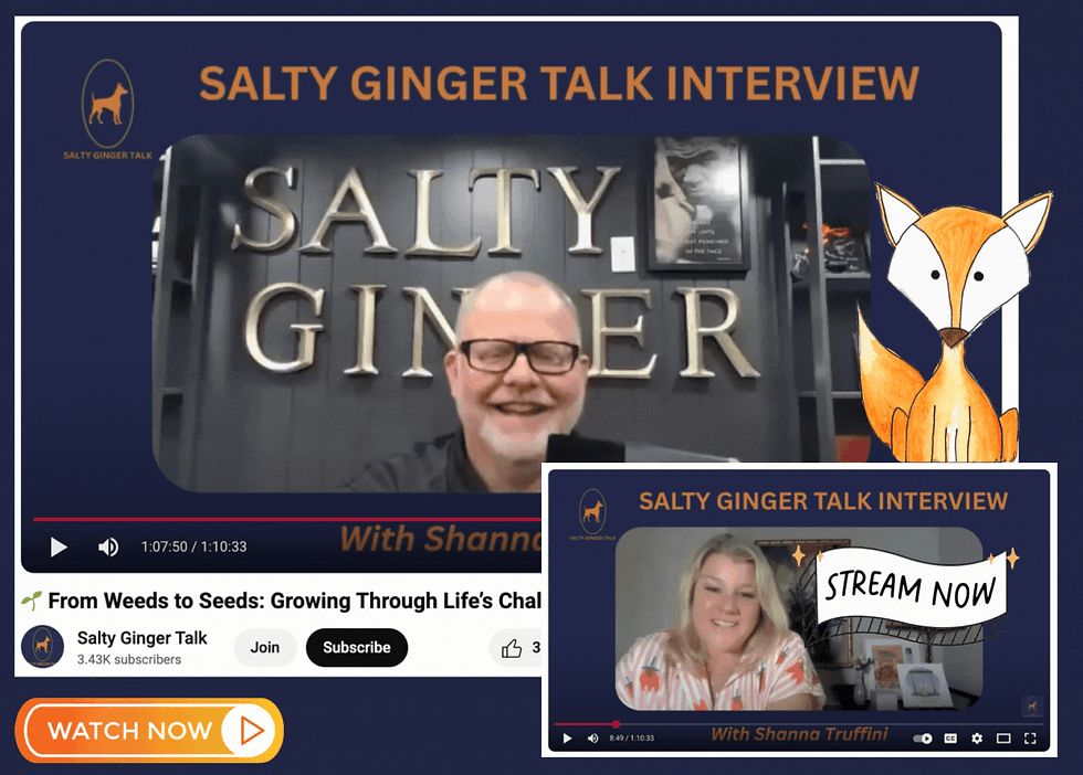 You Are a Gardener® Podcast Interview: Shanna Truffini on The Salty Ginger Talk 🎧