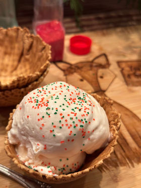Gardener Aidan's Peppermint Mason Jar Ice Cream