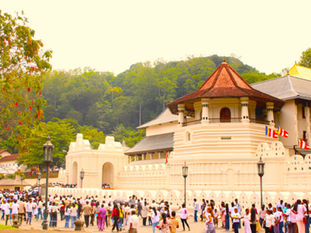 Sacred temple of Tooth Relic Kandy, Srilanka