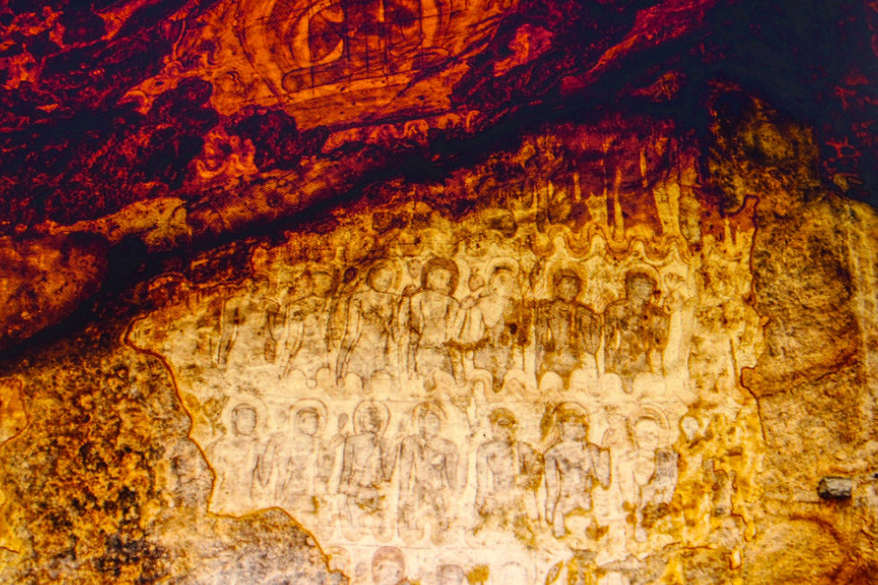 Paintings in "Maha viharaya"