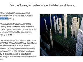 Paloma Torres, La huella de la actualidad en el tiempo