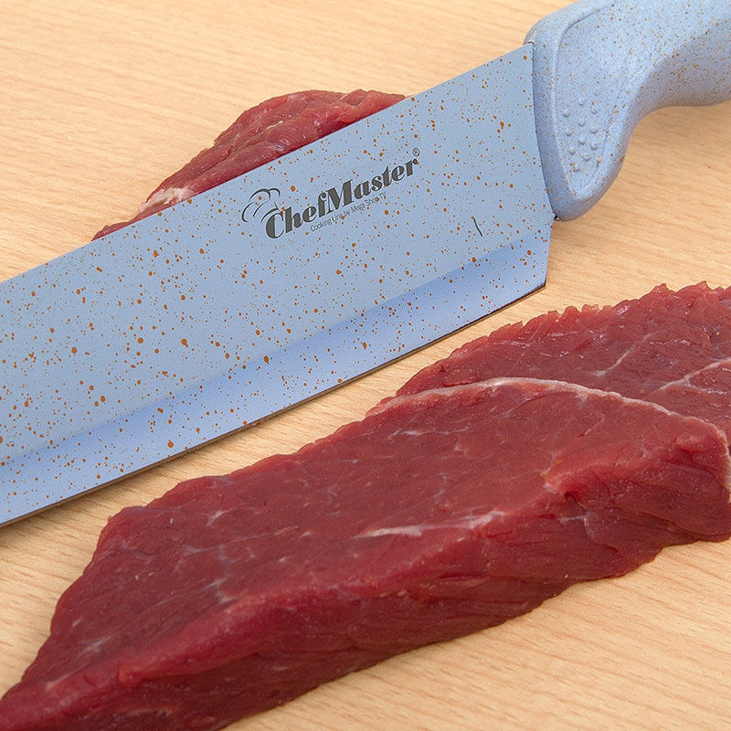 Miniatura: CUCHILLOS CON PELADOR 5 PIEZAS + PELADOR MARMOL MEGASHOP