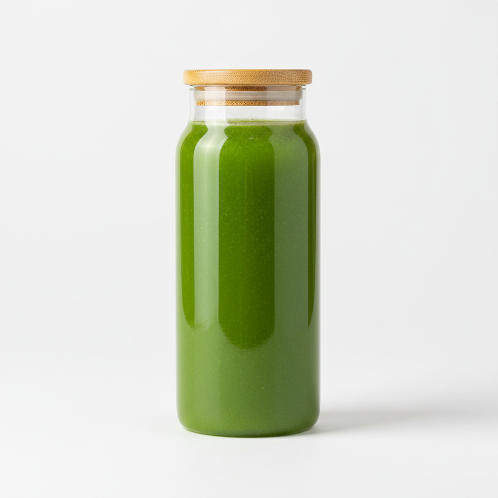 Glass Juice Bottle