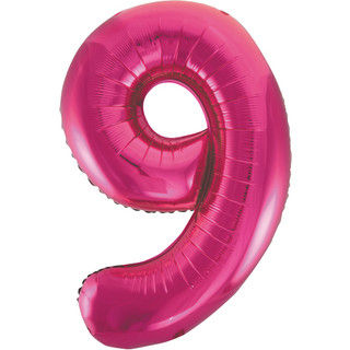 Thumbnail: Giant Foil Number - Pink