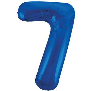 Thumbnail: Giant Foil Number - Blue