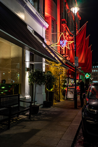 Soho Christmas Lights 2023 by tunde valiszka