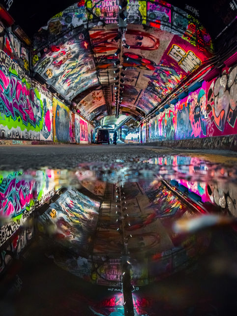 Banksy Tunnel 2023 by tunde valiszka leake street london graffiti art