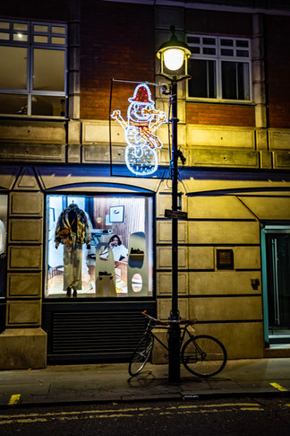 Soho Christmas Lights 2023 by tunde valiszka