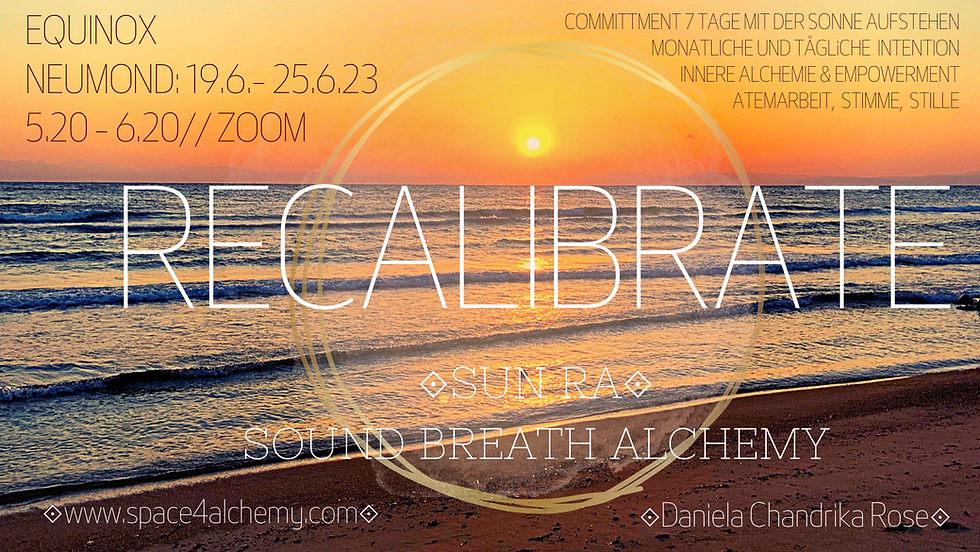 RECALIBRATE your Life!  