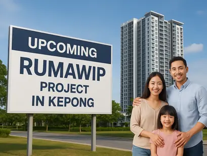 New Rumawip project coming soon to Kepong. Strategic location near Metropolitan Park, 800 sq ft units from RM300K. Register now for priority updates.