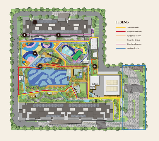 Puchong Horizon facilities Floor