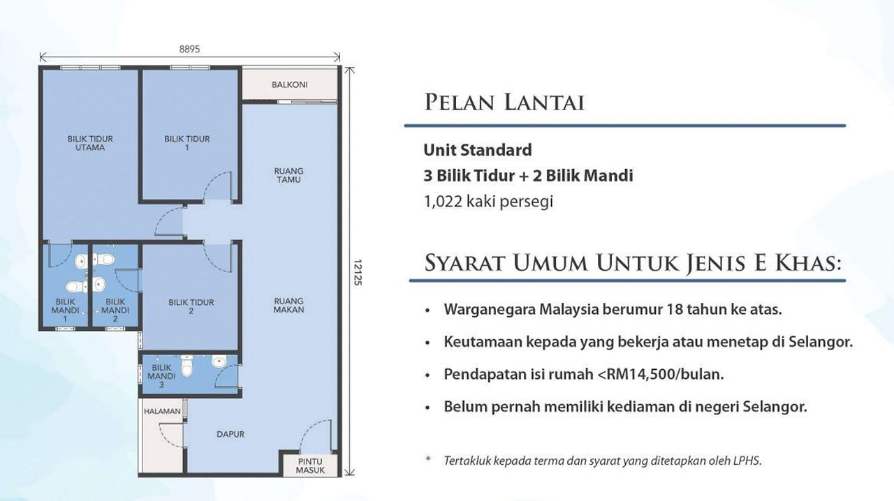 Rumah Idaman Cahaya 3, Shah Alam (RSKU). Hubungi Kita Sekarang selagi ada unit