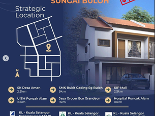 [RSKU] New Freehold Townhouse Project in Sungai Buloh 🔥🔥