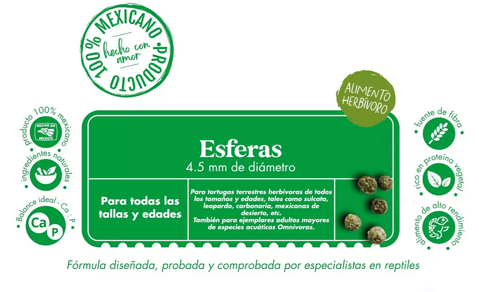 Miniatura: Alimento para Tortugas Tortuguetas Petmmal Vegetal 120g