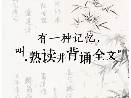 背诵的力量
