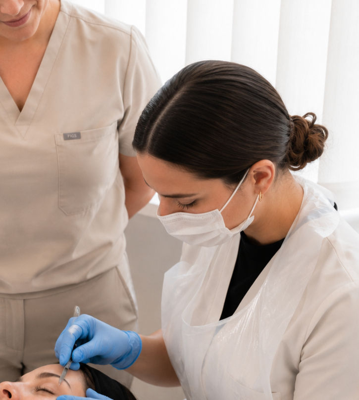 Dermaplaning treatment