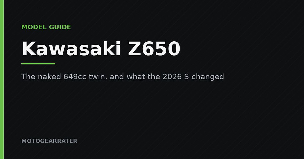 Kawasaki Z650 Review and Rating