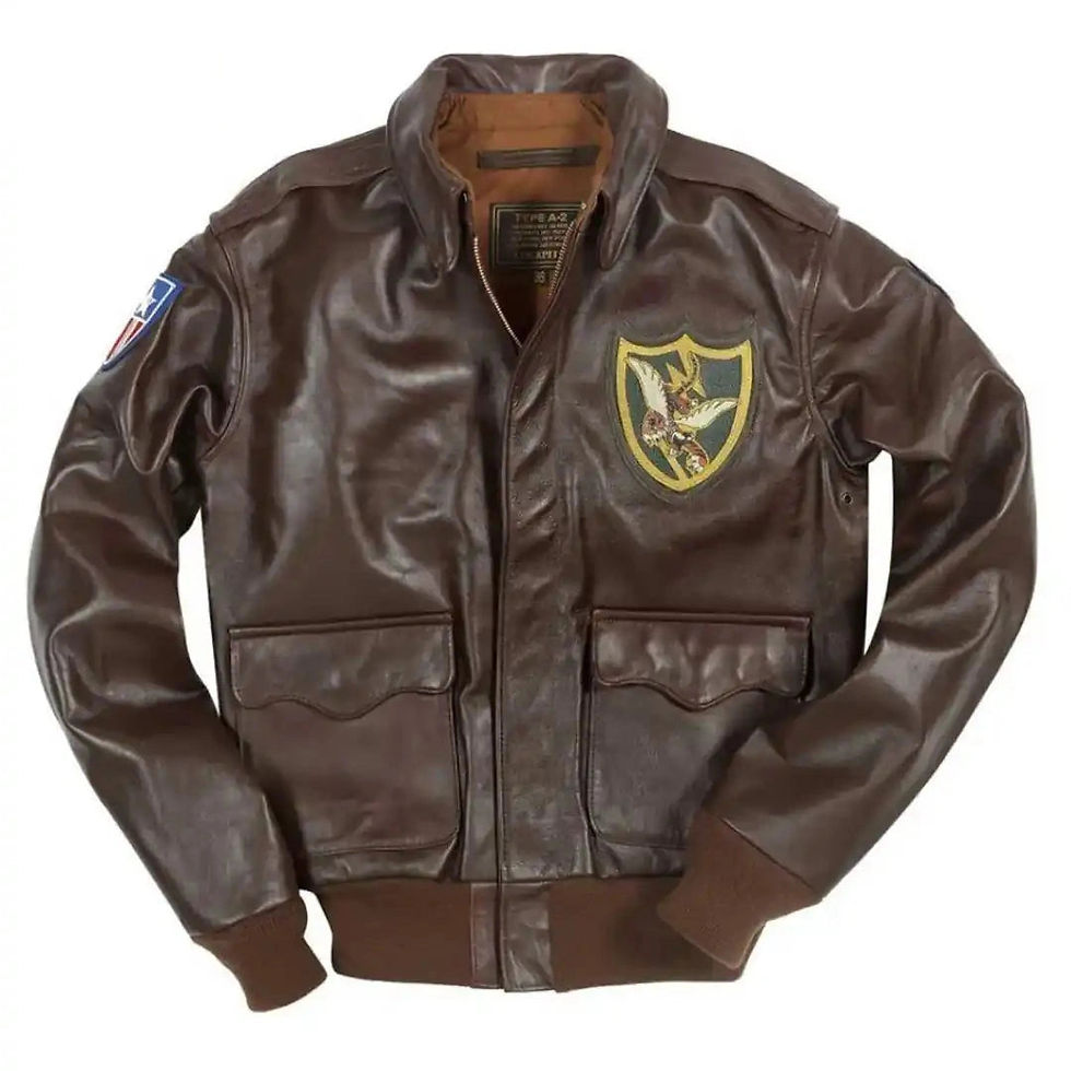 Cockpit USA Flying Tigers horsehide A-2 flight jacket