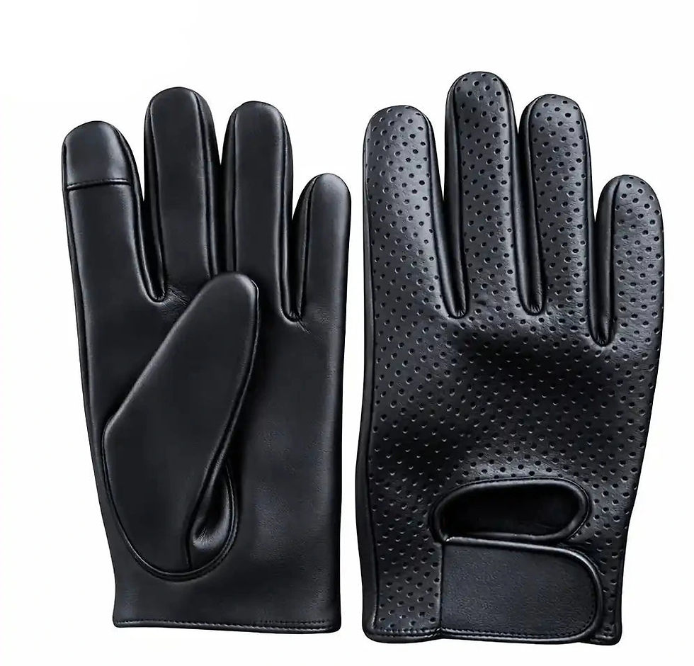 Ventilated Touchscreen Deerskin Gloves