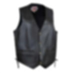 Legendary Peacekeeper Vintage Leather Gun-Pocket Vest