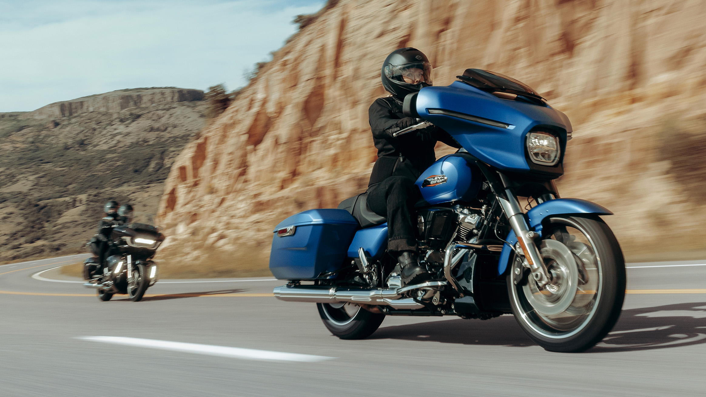 2026 Harley-Davidson Street Glide being ridden on a highway