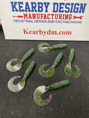 2.5"Grub mold by Kearbydm