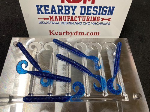 Stretch 42 soft plastic bait mold by Kearbydm