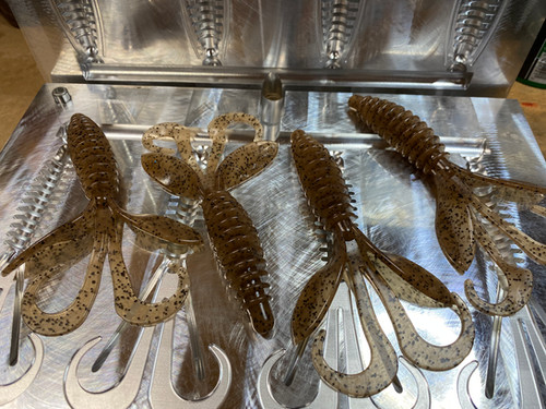 "Hoo Daddy" style bait 6.5" long mold by Kearbydm