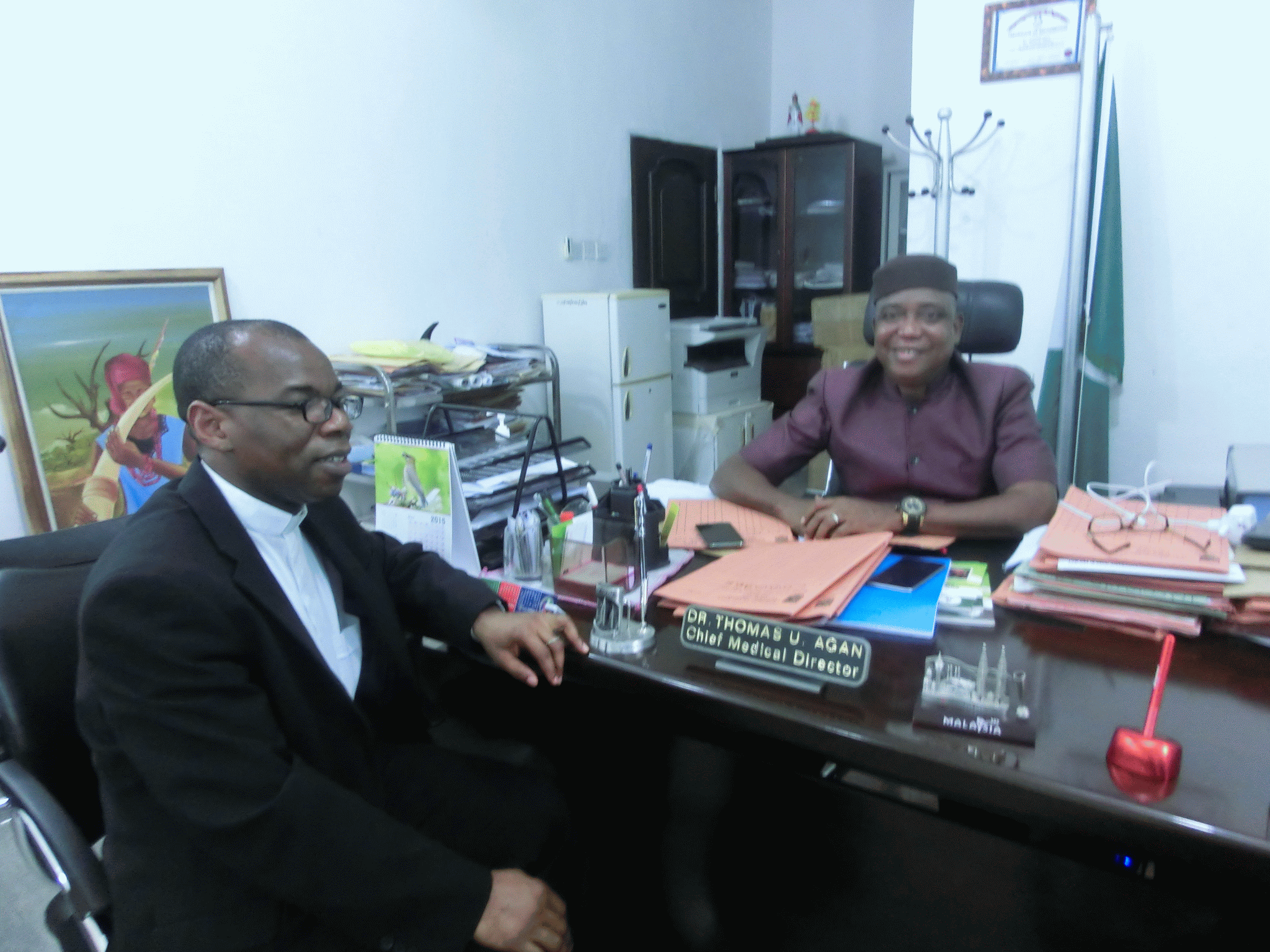 With CMD of UCTH