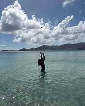 Calm waters at Hansen Bay on the East End of St. John, USVI