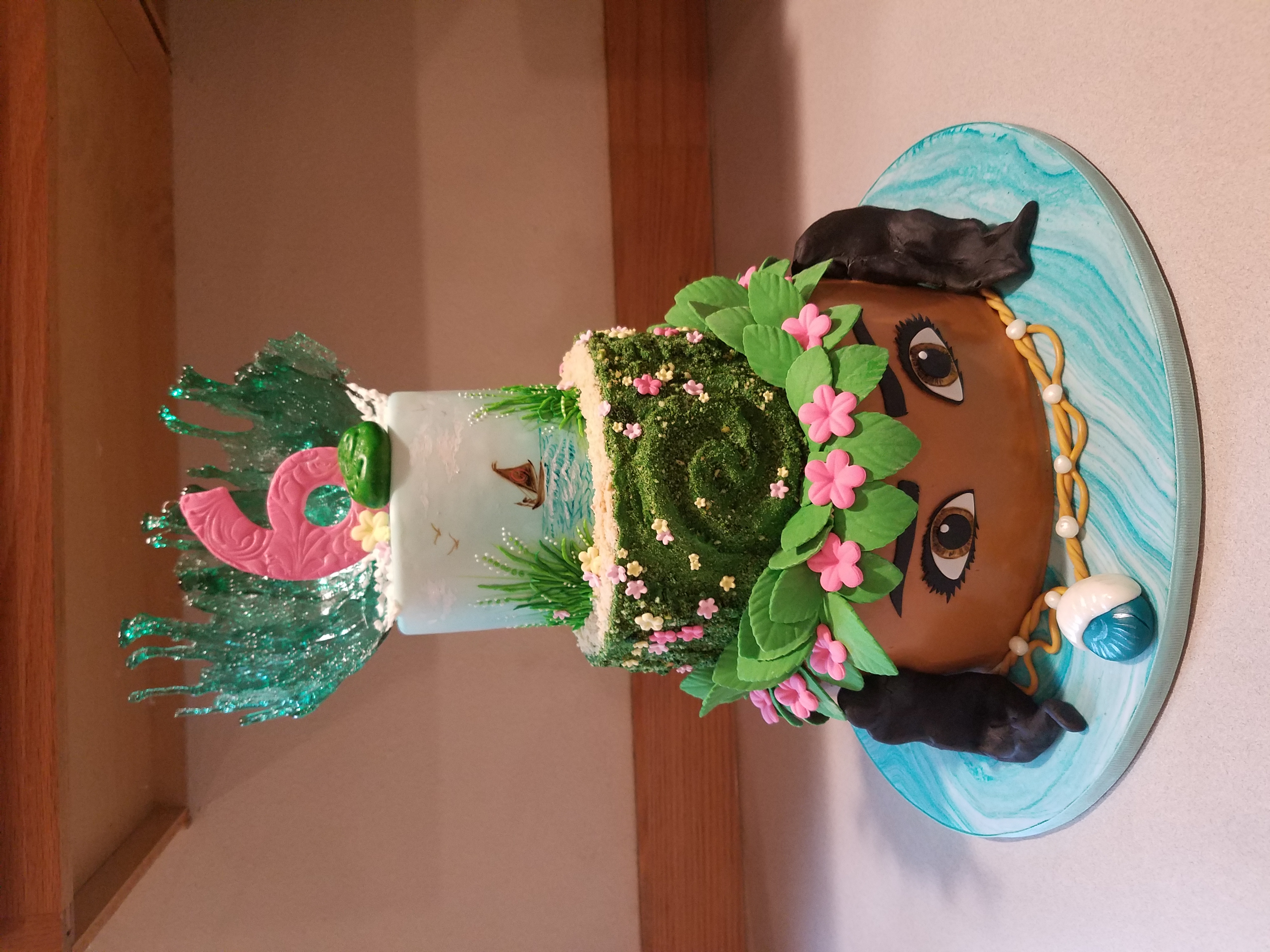 Moana inspired cake
