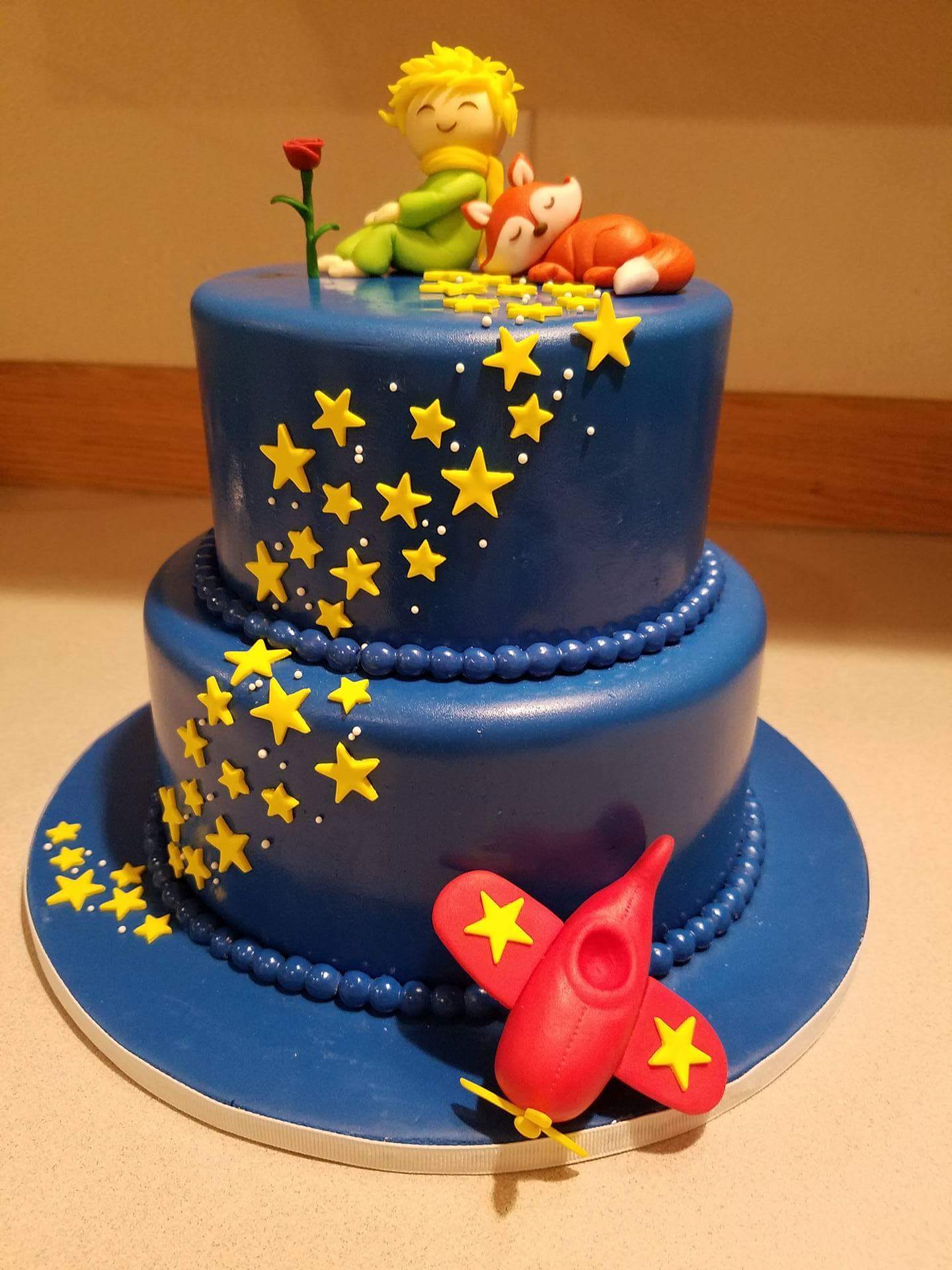 The Little Prince inspired cake