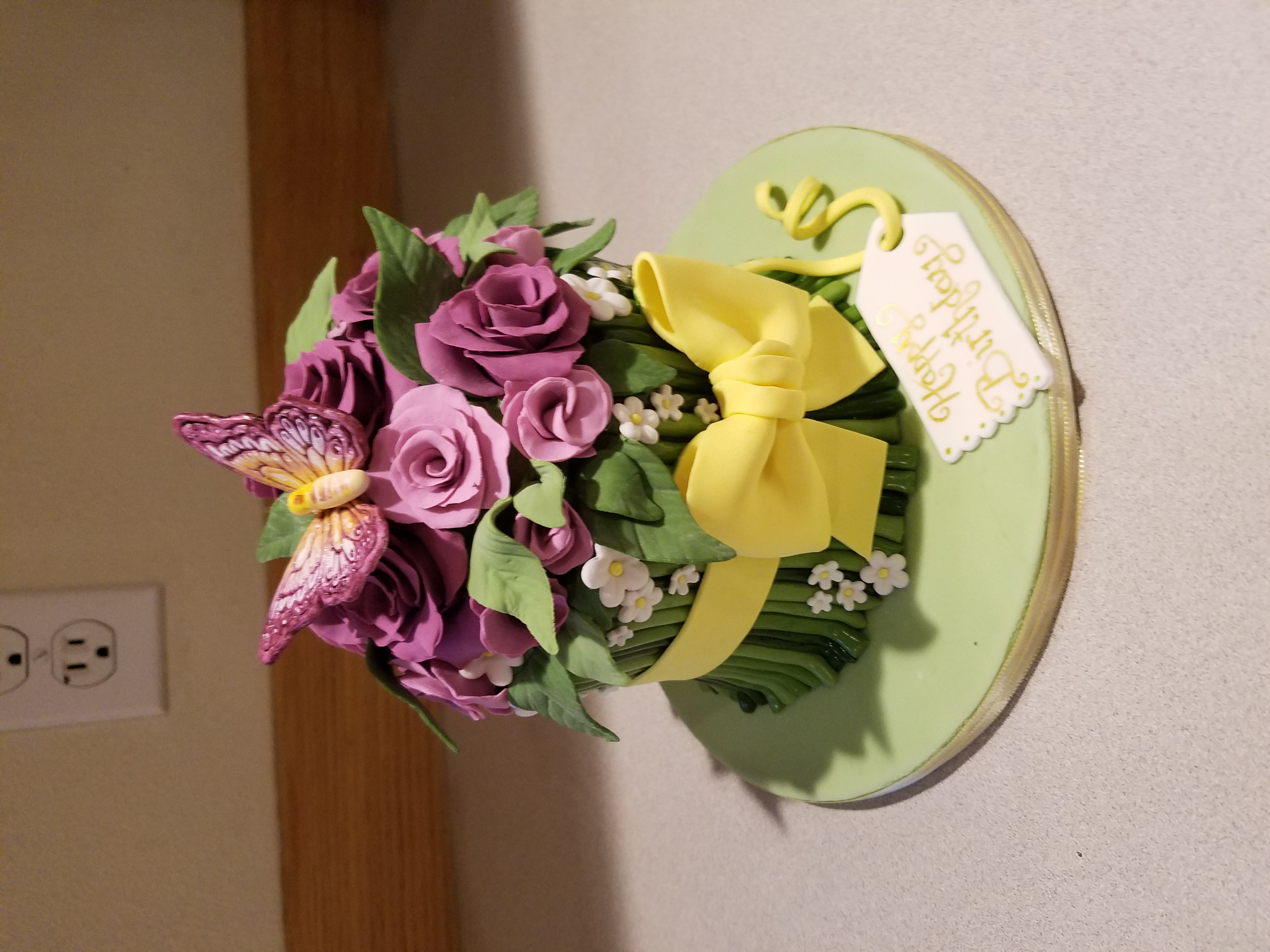 Bouquet Cake