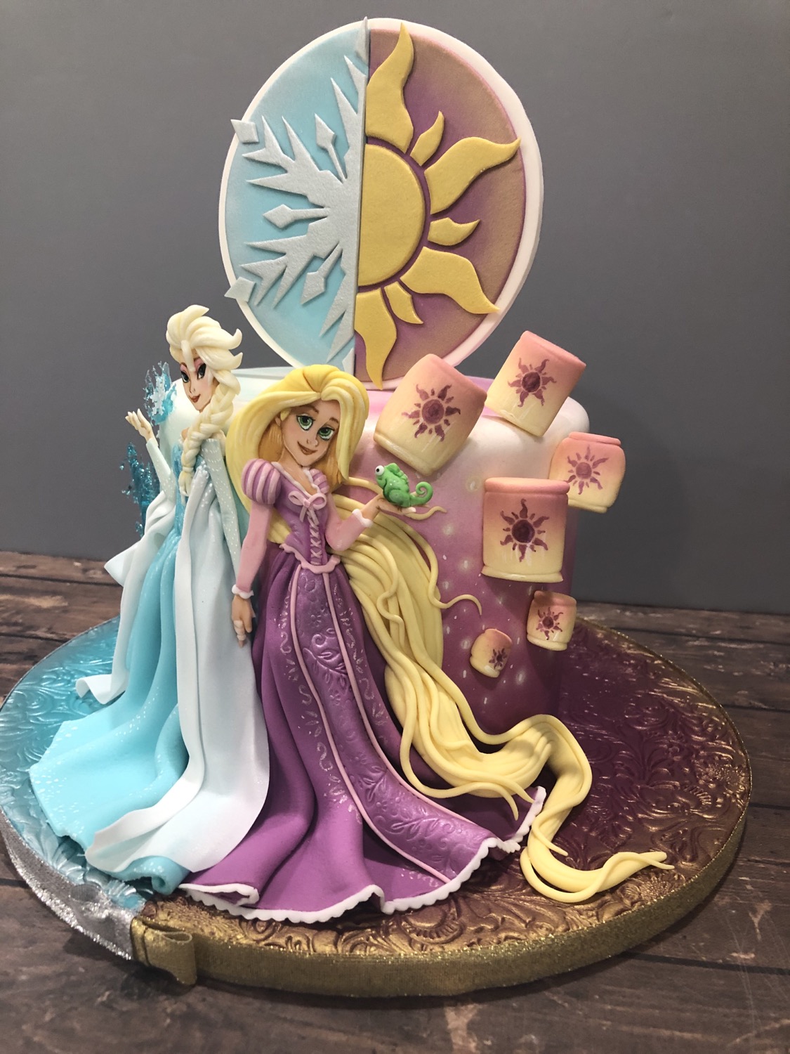 Rapunzel Side View