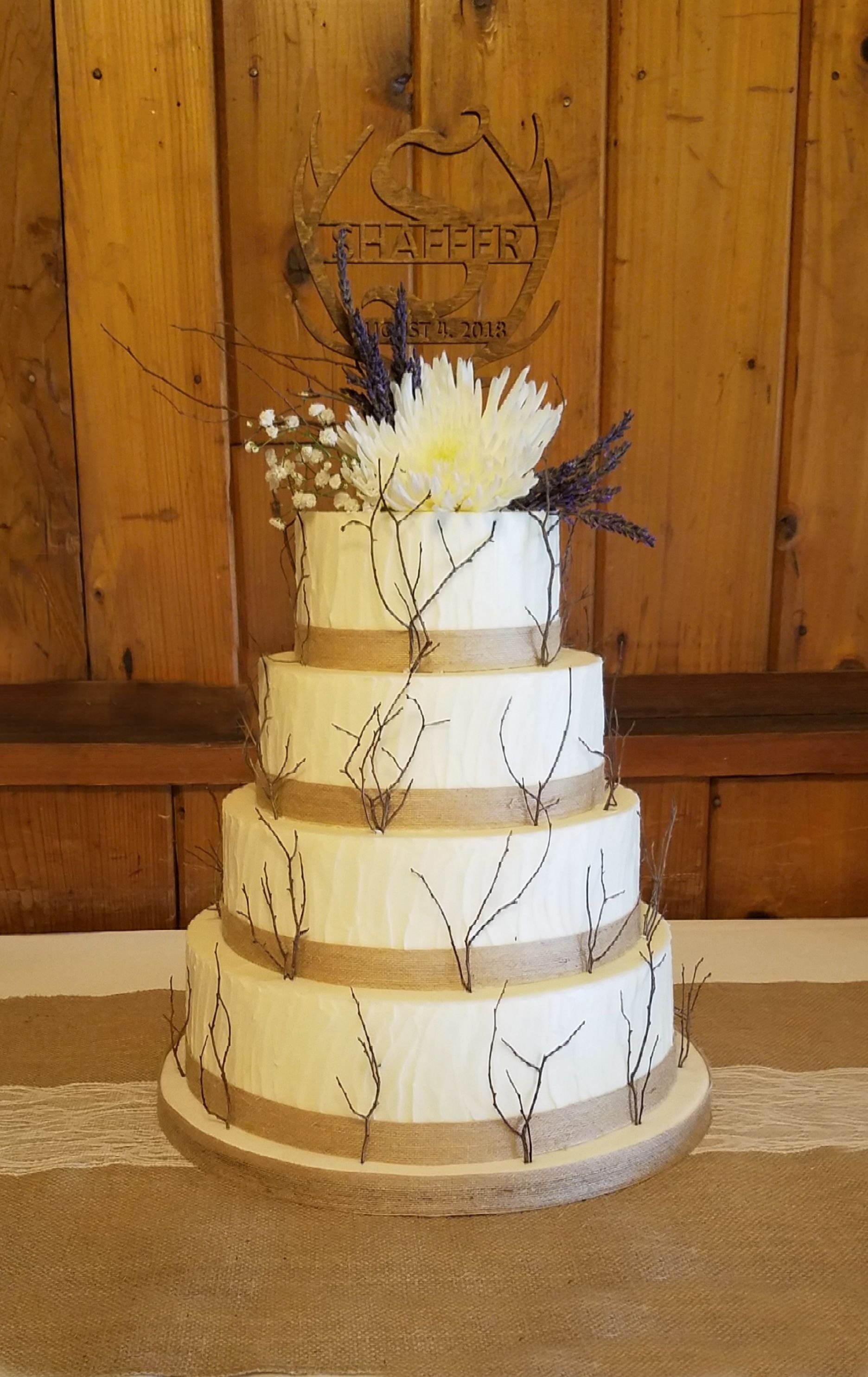 Rustic buttercream