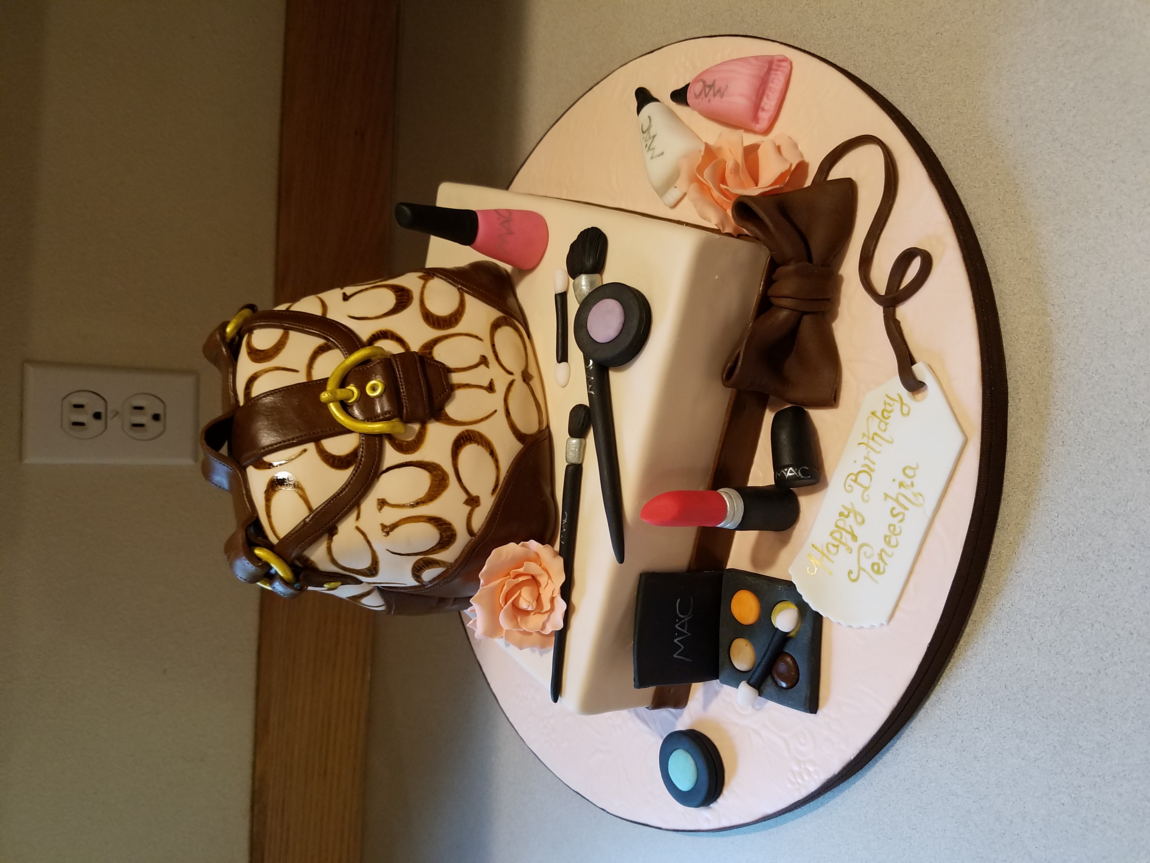 Coach and Mac girly set