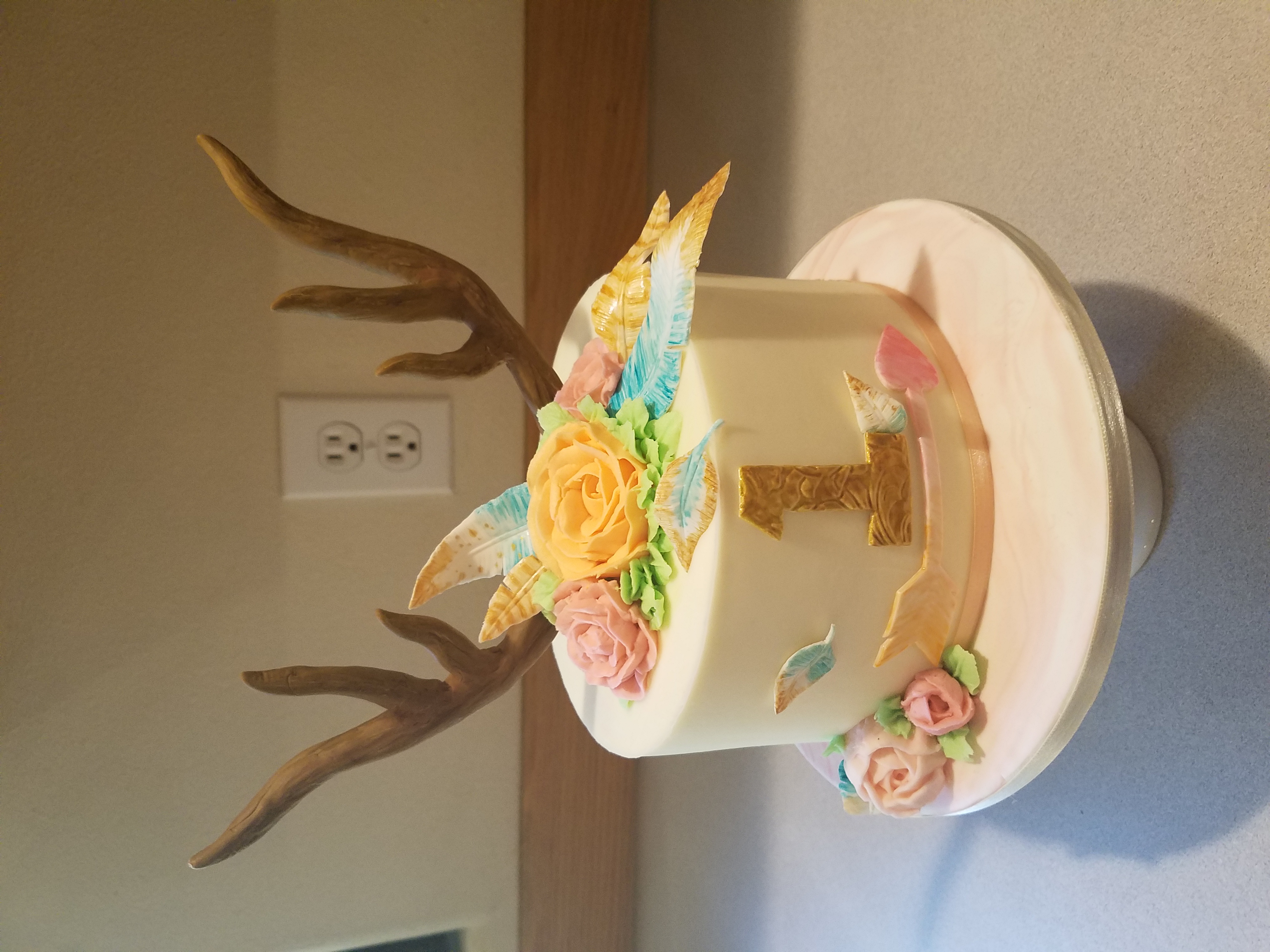 Boho smash cake