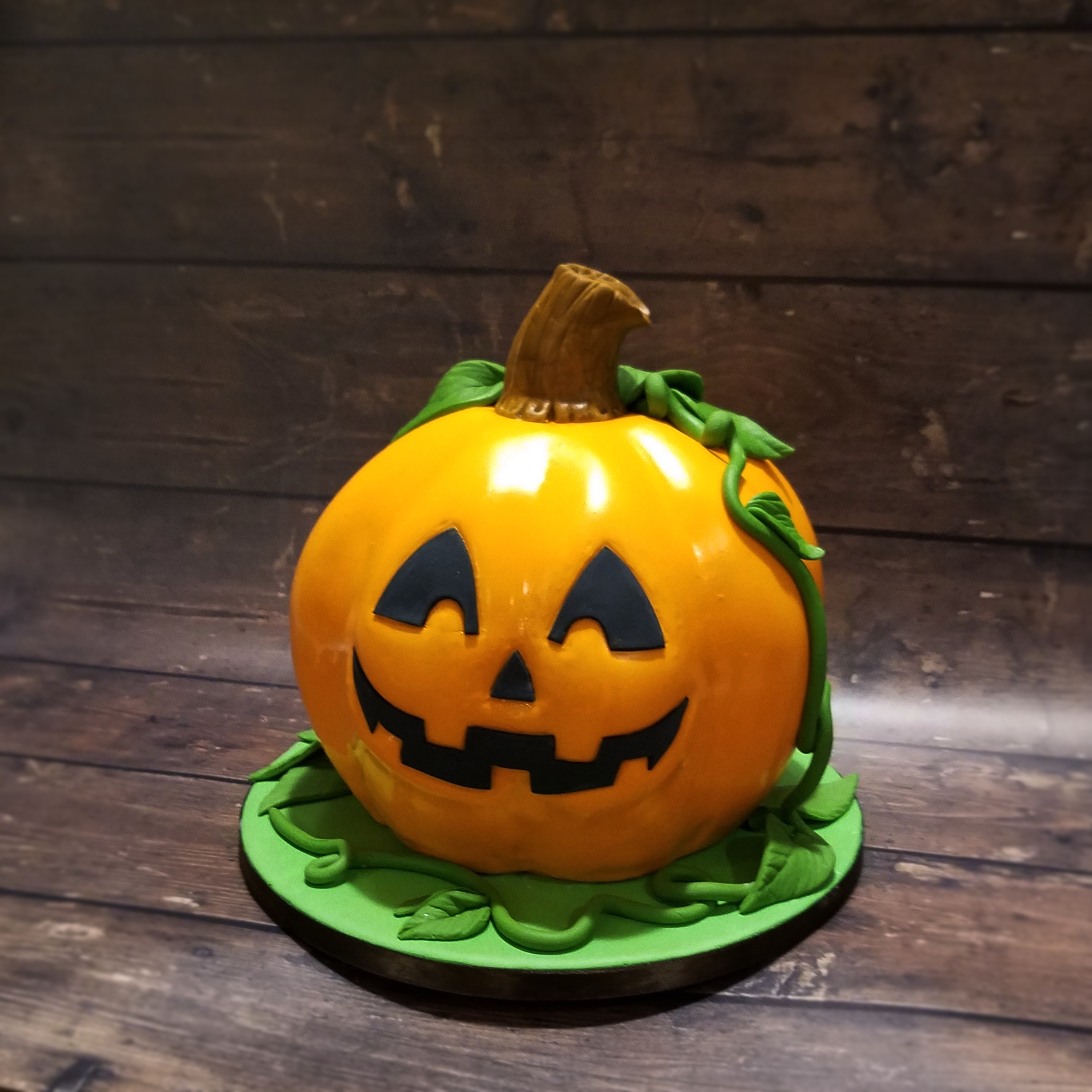 Cute little pumpkin smash cake