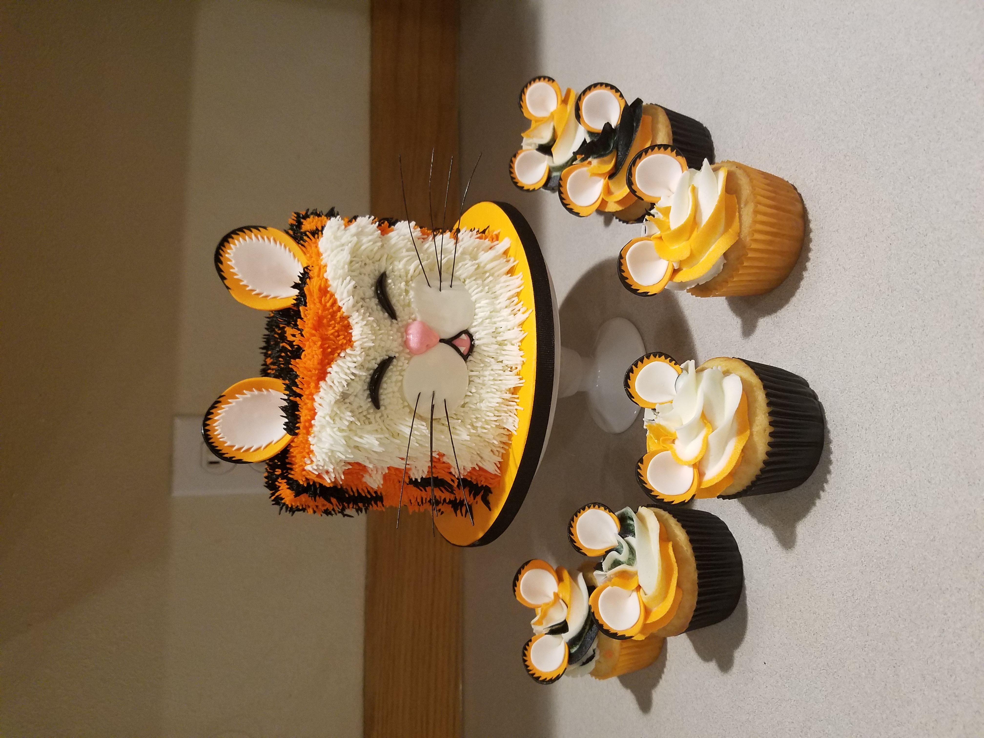 Grrrrr a tiger cake