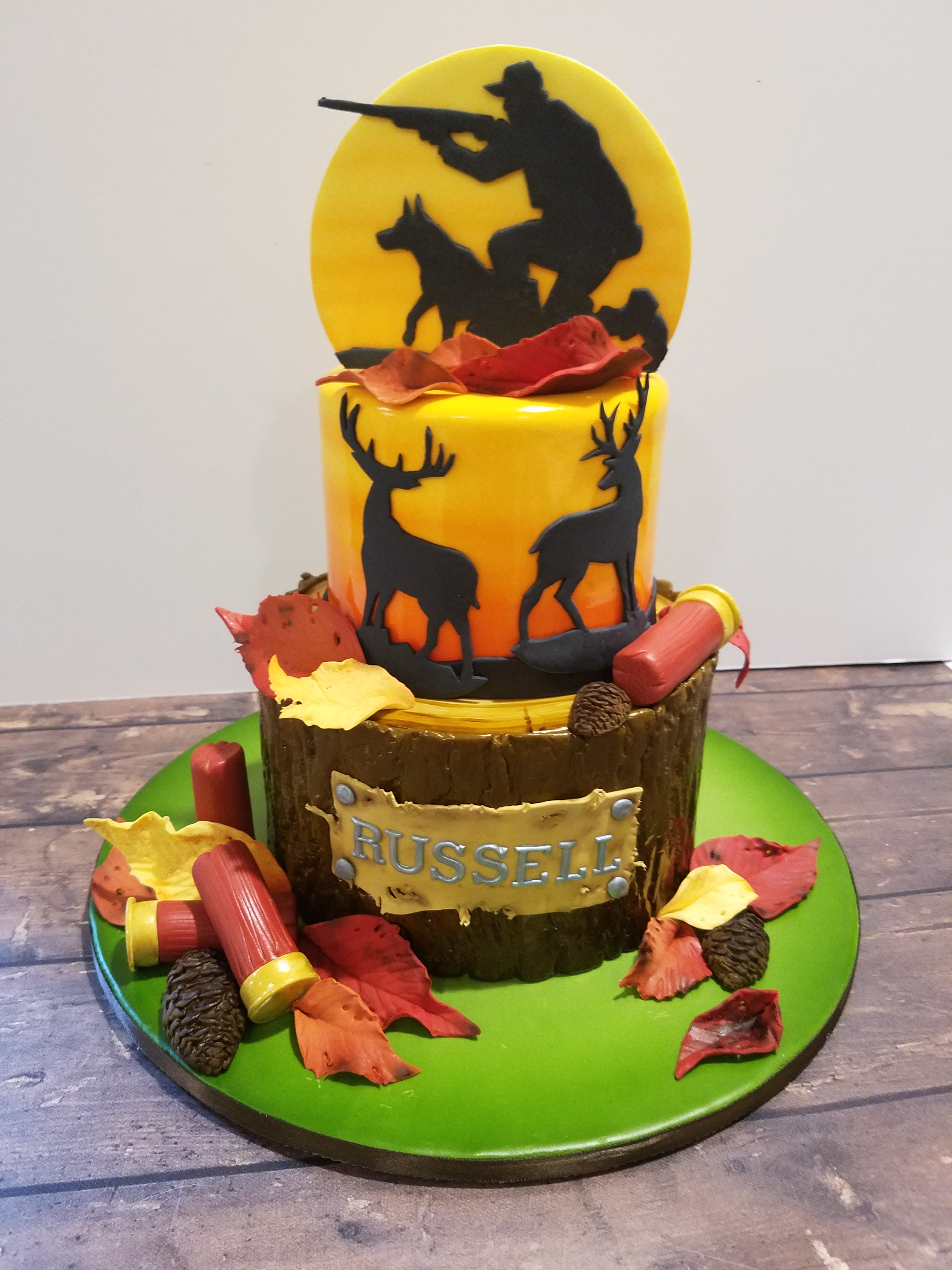 Autumn Hunters cake