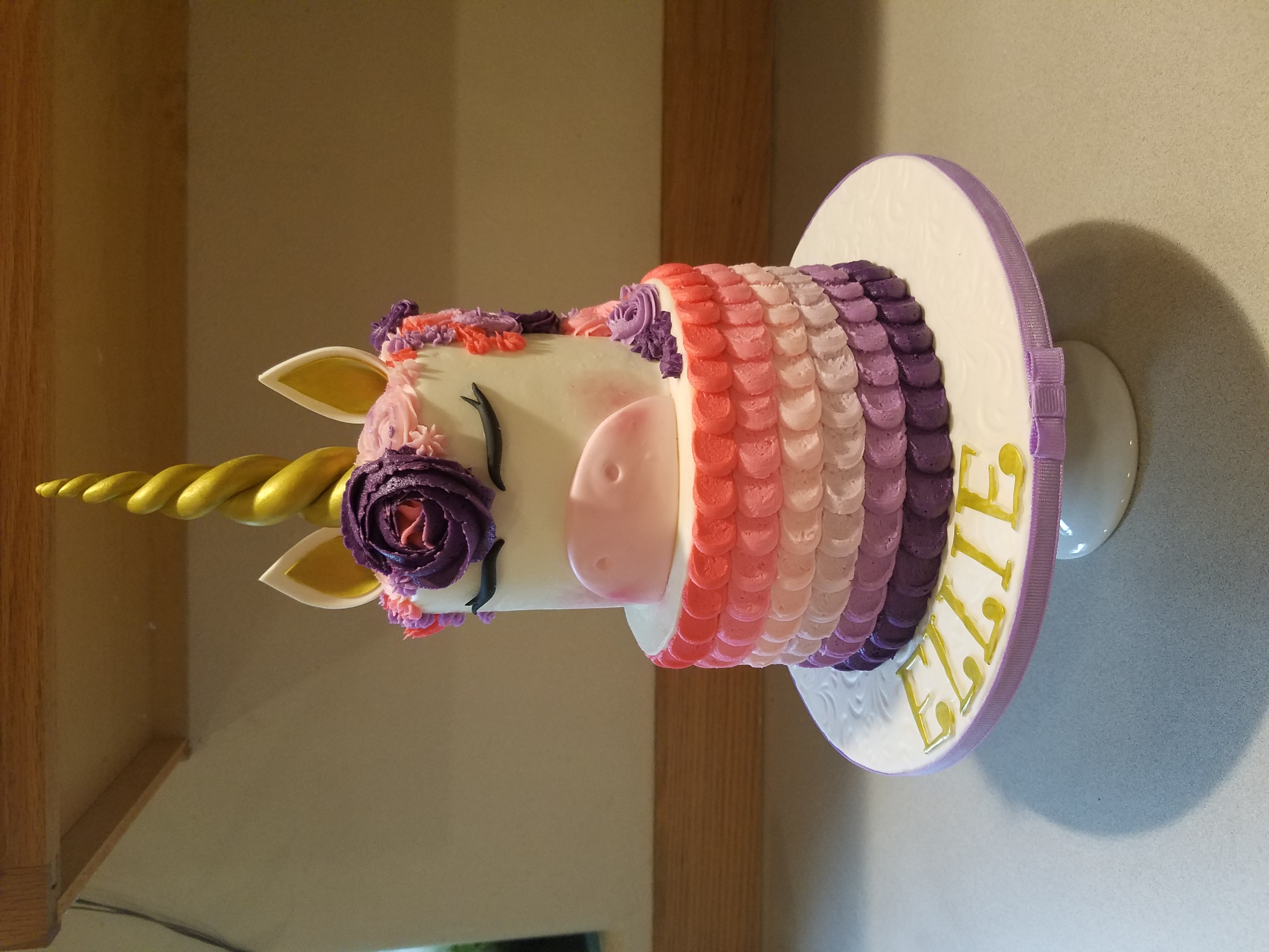 Purple unicorn