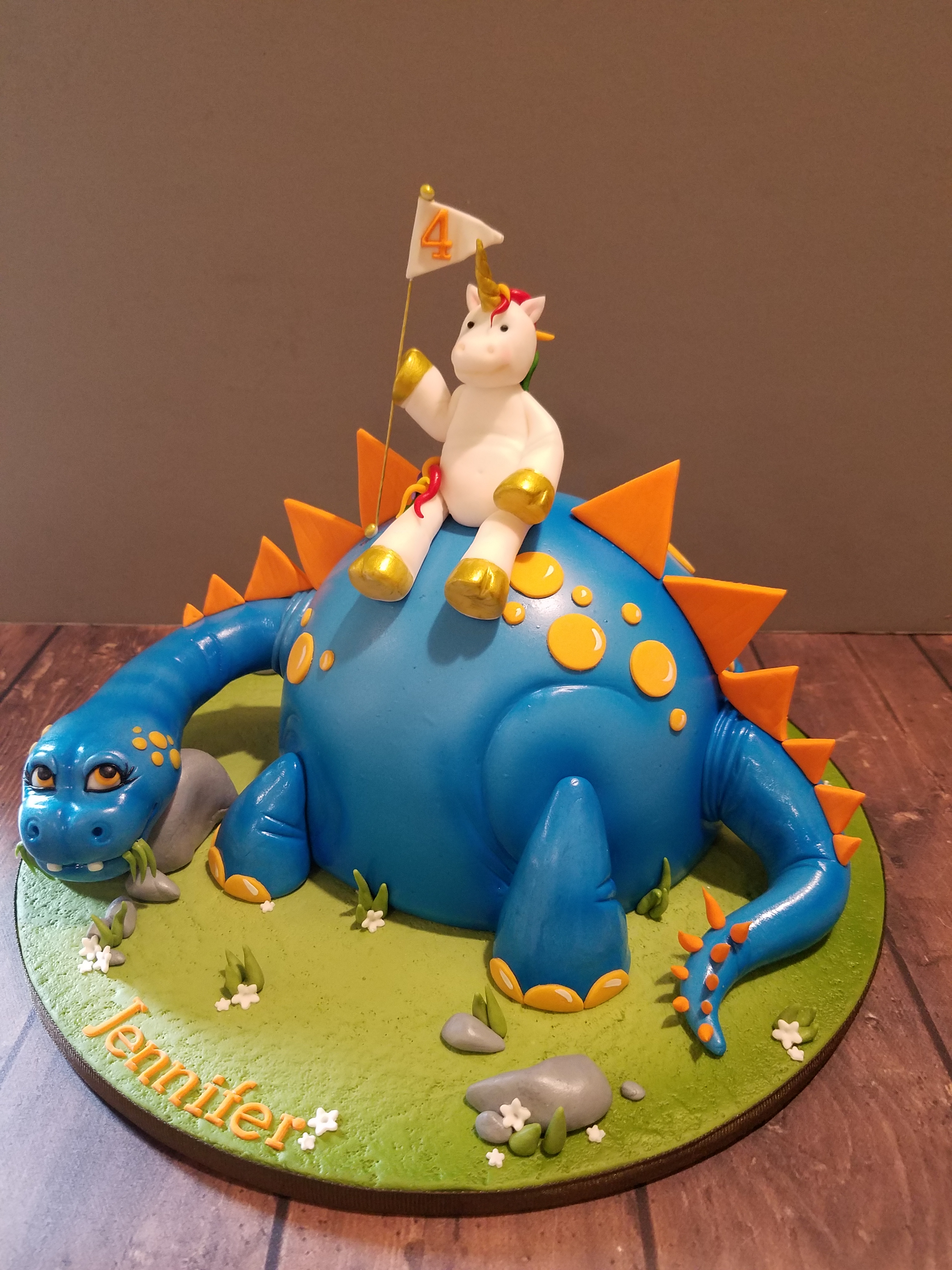 For a little girl who loved both dino's