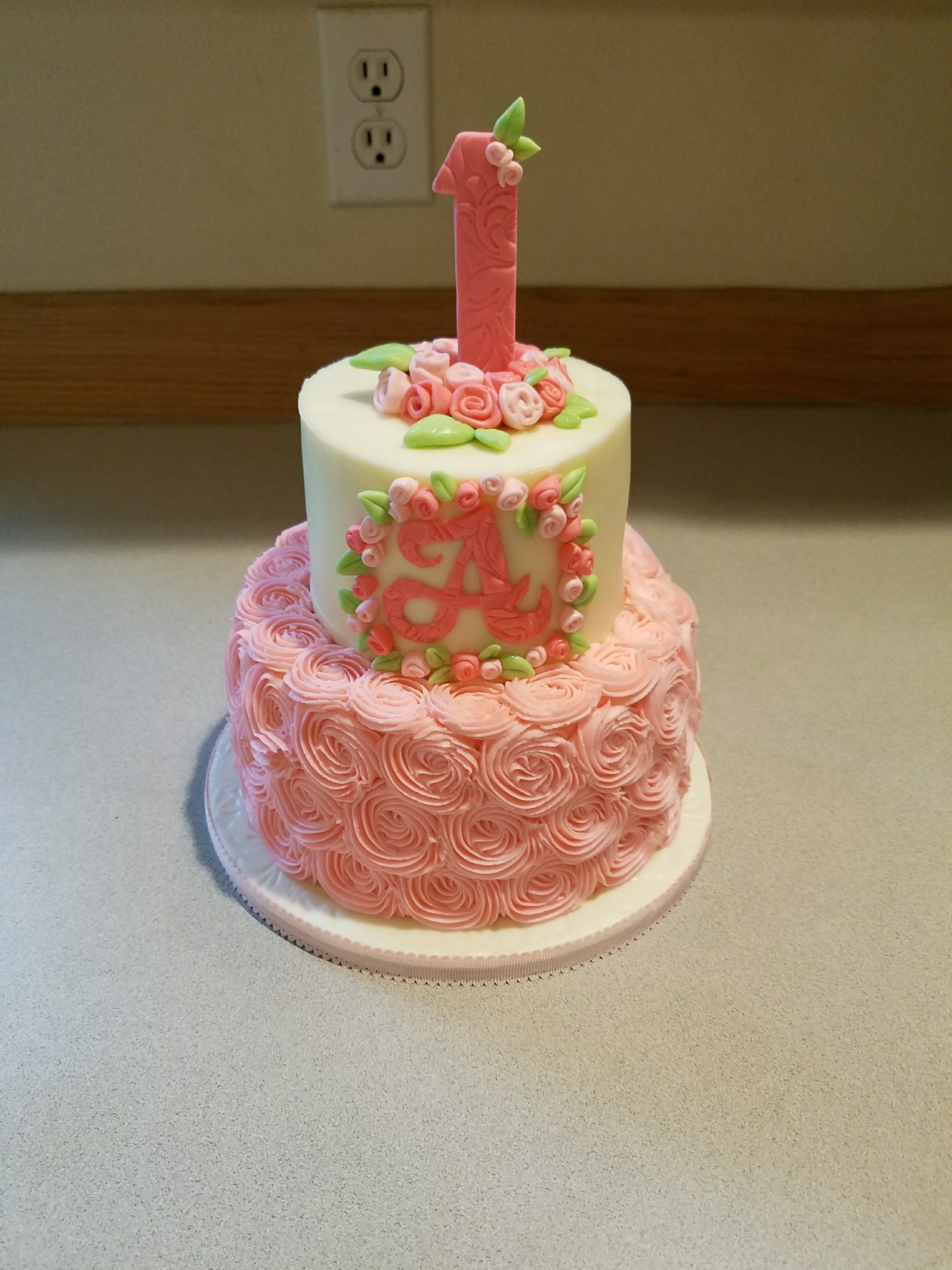 Rose cake