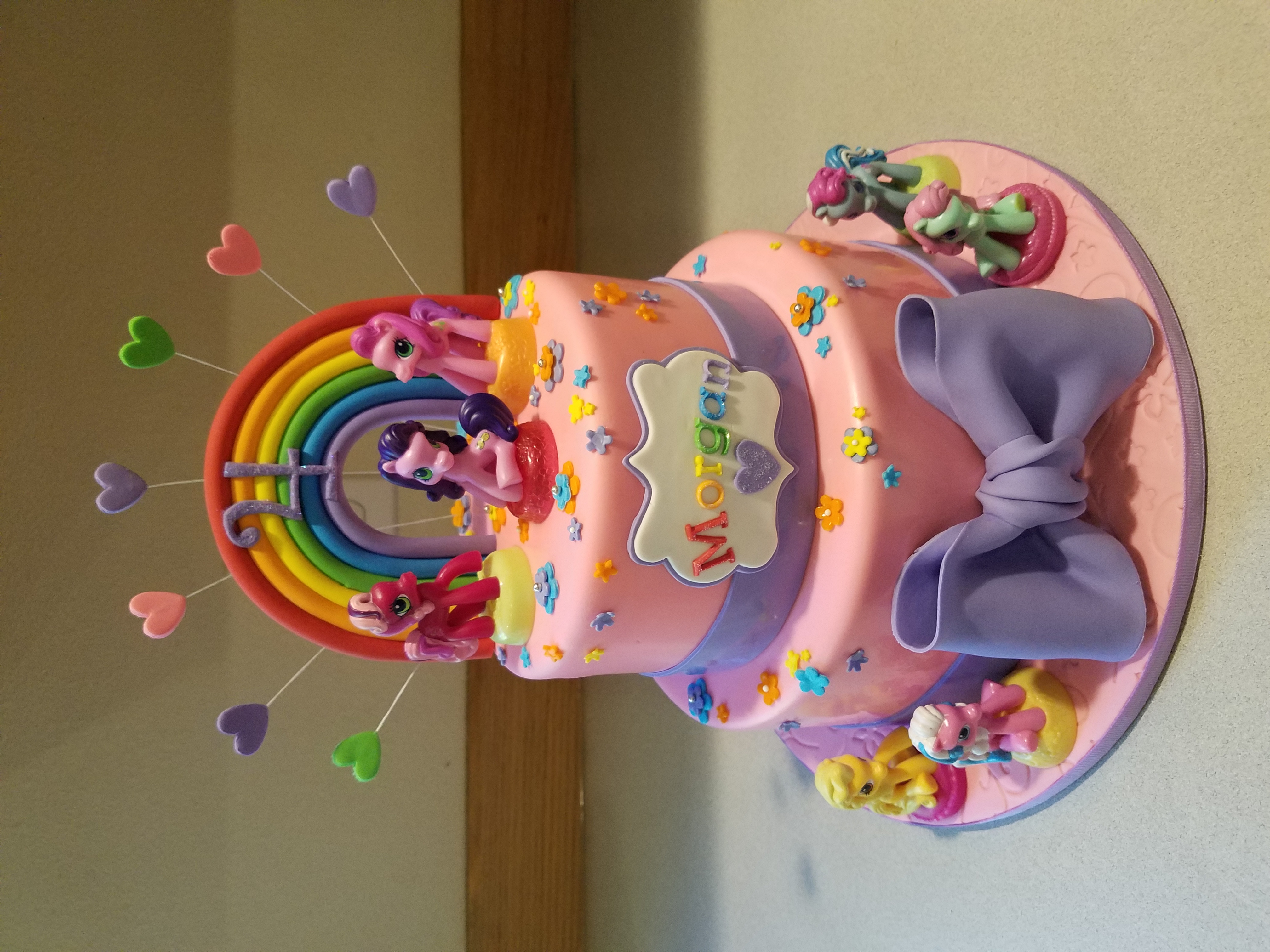 Vintage MLP cake